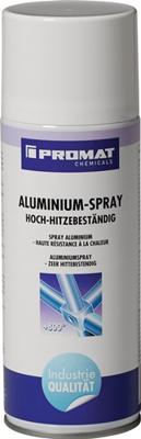 Promat/Tecwerk Aluminiumspray | tot +500 graden Celsius | lichtzilver | glanzend | 400 ml | spuitbus - 4000354076
