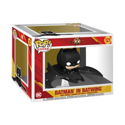 Funko Pop! Rides Super Deluxe: The Flash - Batman in Batwing speelfiguur