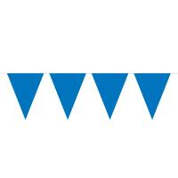 Folat BV Blauwe mini vlaggenlijn, 3mtr. - thumbnail