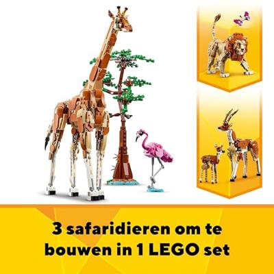 LEGO Creator 3-in-1 safaridieren 31150 - thumbnail