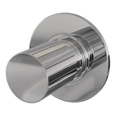 Brauer Stripe losse inbouw stopkraan met in- en afbouwdelen chroom