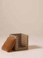 Kattenmand van papierkoord FAMILY beige - thumbnail