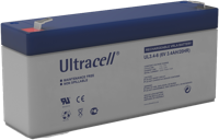Ultracell loodaccu 6v 3,4Ah - thumbnail
