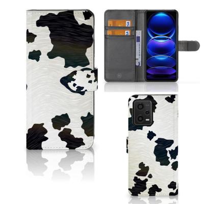 Xiaomi Redmi Note 12 5G | Poco X5 | Telefoonhoesje | Met pasjeshouder | Koeienvlekken Xiaomi Redmi Note 12 5G | Poco X5 | Telefoonhoesje | Met pasjeshouder | Koeienvlekken