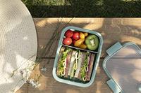 Curver smart to go eco duo lunchbox rechthoekig 0,6 liter + 0,3 liter - thumbnail