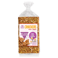 Less carb-high protein crackers kaas peper 200 Gram - thumbnail