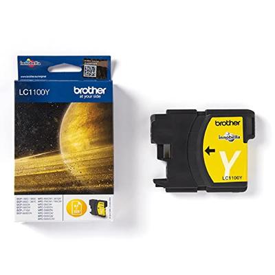 Brother inktcartridge, 325 pagina&apos;s, OEM LC-1100Y, geel - thumbnail