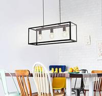 Eglo Hanglamp 3 lichts zw/helder &apos;charterhouse&apos; - thumbnail