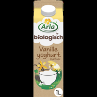 Arla Biologisch Vanille Yoghurt Halfvol 1 L bij Jumbo - thumbnail