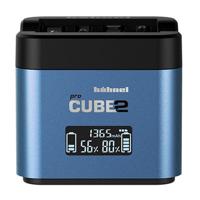 Hähnel ProCube2 - Professionele dubbellader voor Panasonic - thumbnail