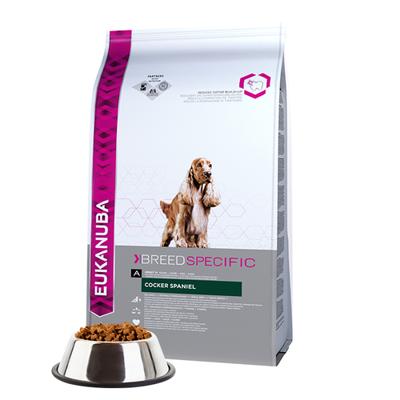 Eukanuba Breed Specific Cocker Spaniel 7,5 kg Volwassen Kip