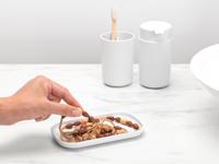 Brabantia renew badkameraccessoires set van 3 white - thumbnail