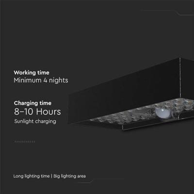 V-TAC VT-406S-B 10307 Spot op zonne-energie 6 W Lichtkleur (naam): Neutraalwit