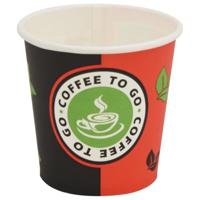 VidaXL Papieren koffiekopjes met deksel 1000 st 8oz 240 ml - thumbnail