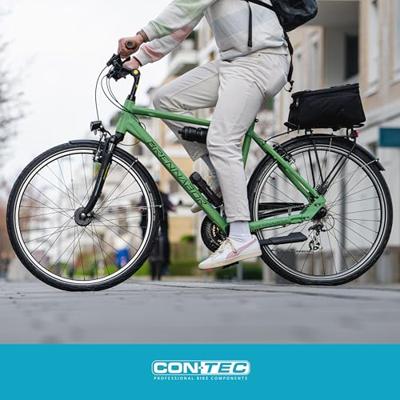 CONTEC bagagedragertas "via.back avs" ct pannier bag via.back avs black