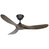 CasaFan ECO GENUINO 122 MS-NB Plafondventilator 11.3 W (Ø x h) 1220 mm x 280 mm Zwart (mat) Met afstandsbediening, Met wintermodus - thumbnail