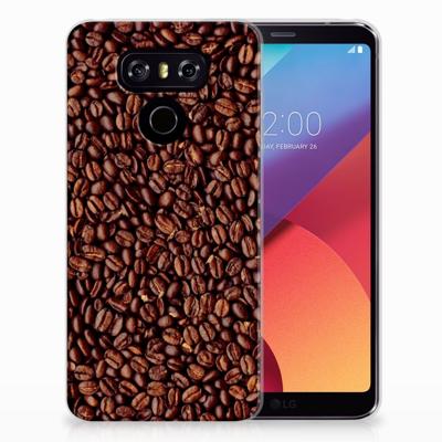 LG G6 Siliconen Case Koffiebonen LG G6 Siliconen Case Koffiebonen