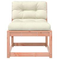 Tuinbanken met kussens 2 st massief douglashout - thumbnail