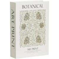 Opbergboek Botanical - groen - 5x23x16 cm - thumbnail
