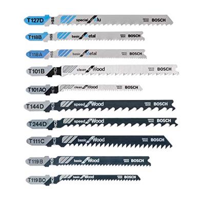 Bosch Accessoires 10-delige decoupeerzaagbladenset Wood and Metal - 2607011170