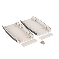 Hammond Electronics 1553DXGY Handbehuizing 147 x 89 x 25 ABS Grijs 1 stuk(s) - thumbnail