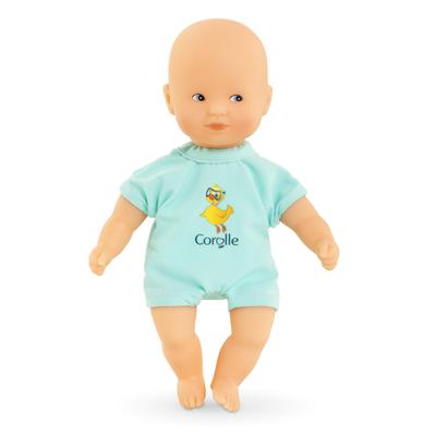 Corolle mini bad babypop - blauw, 20cm Corolle mini bad babypop - blauw, 20cm