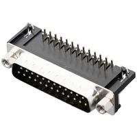 encitech DRB-25M-TBG-110 2103-2100-03 D-sub male connector 90 ° Aantal polen: 25 Soldeerpennen 1 stuk(s) Tray - thumbnail
