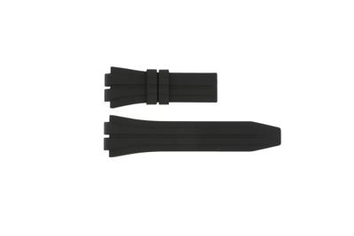 Horlogeband Jaguar J637-1 / J640-1 Rubber Zwart 20mm