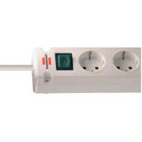 Brennenstuhl 1150660425 Stekkerdoos met schakelaar Wit Randaarde stekker 1 stuk(s) - thumbnail