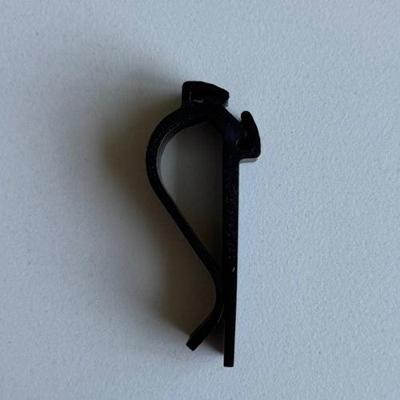 Schaalklem universeel schuin zwart 10 st