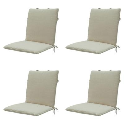 Stapelstoelkussen beige eco nature buitenafwerking 97x49 (4 stuks) Madison - Madison