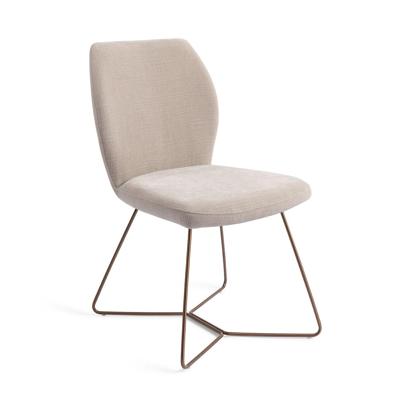 Jesper Home Ikata eetkamerstoel Sand Strand beehive rose