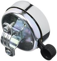 Widek bel gouden leeuw chroom staal (met pvc klepel) - thumbnail