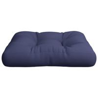 Palletkussen 60x60x12 cm stof marineblauw - thumbnail