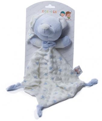 Gamberritos Knuffeldoekje Beertje 23 Cm Sterren Blauw/wit Gamberritos Knuffeldoekje Beertje 23 Cm Sterren Blauw/wit