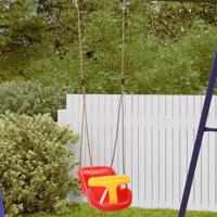 VidaXL Babyschommel rood 36 x 43 x 42 cm kunststof - thumbnail