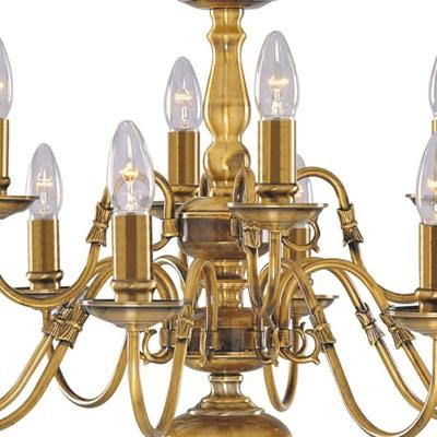 Searchlight Grote kroonluchterFlemish - 1019-12AB