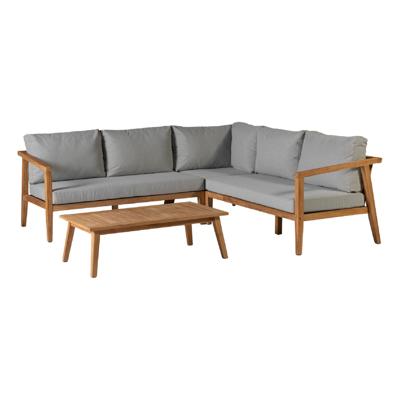 Lucca Corner Set Teak Fsc 100% tuinmeubel Exotan - Exotan