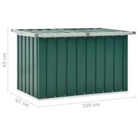 Tuinbox 109x67x65 cm groen - thumbnail