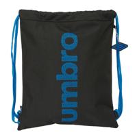Rugtas met Koordjes Kelme Jet black Zwart 35 x 40 x 1 cm - thumbnail