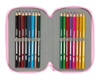 Schooletui met Accessoires Glow Lab Swing Multicolour 12,5 x 19,5 x 5,5 cm 37 Onderdelen - thumbnail