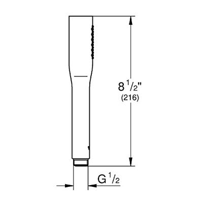 GROHE Euphoria Cosmopolitan handdouche chroom 27400000