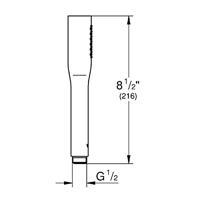 GROHE Euphoria Cosmopolitan handdouche chroom 27400000 - thumbnail