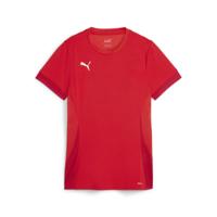 PUMA teamGOAL Voetbalshirt Dames Rood Wit - thumbnail