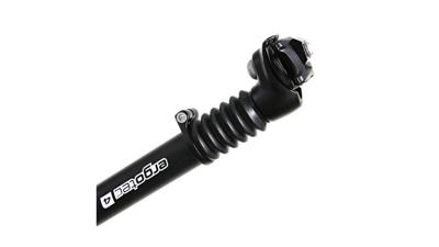 Ergotec Zadelpen verend cushy-st ø27.2 x 350 mm - zwart