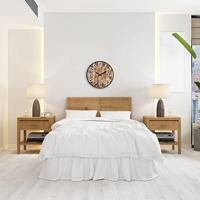 NeXtime NE-3277BR Grote Wandklok Aberdeen 50 cm Hout/Metaal - thumbnail