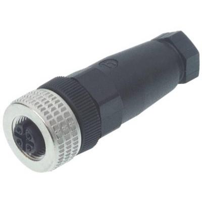 Hirschmann 933 139-100-1 Sensor/actuator connector, niet geassembleerd M12 Bus, recht Aantal polen (sensoren): 4 1 stuk(s)