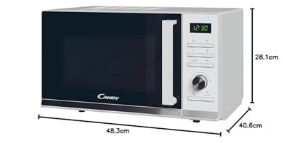 CMGA23TNDW Magnetrongrill CANDY Moderna - 23L - MO: 700W - Grill: 1000W - Digitale UI Ontdooifunctie gewicht