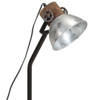 Bureaulamp 25 W E27 18x18x60 cm vintage zilverkleurig - thumbnail