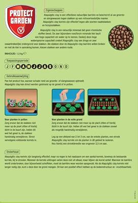 SBM Slakken barriere Atapulgitic clay 1.5 kg SBM Slakken barriere Atapulgitic clay 1.5 kg